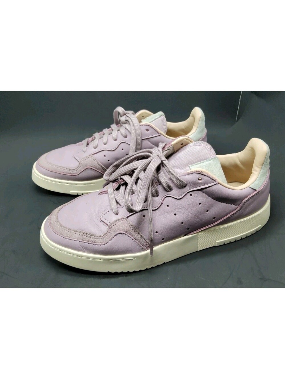 Adidas Shoes Supercourt Sneakers EF9226 Women's Sz 9.5 Purple